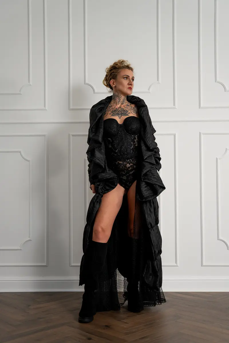 Coat „Fluffy black“ – Foto 1