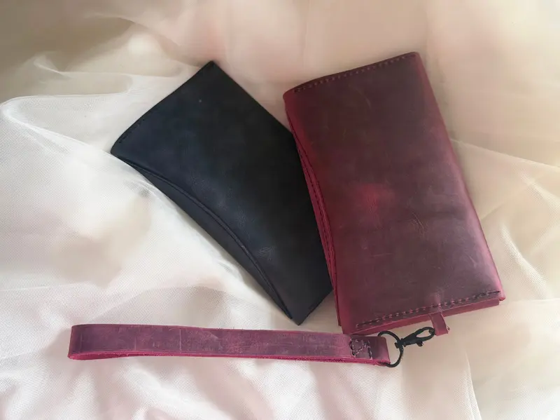 Echtleder Miss Diffy Clutch – Foto 2