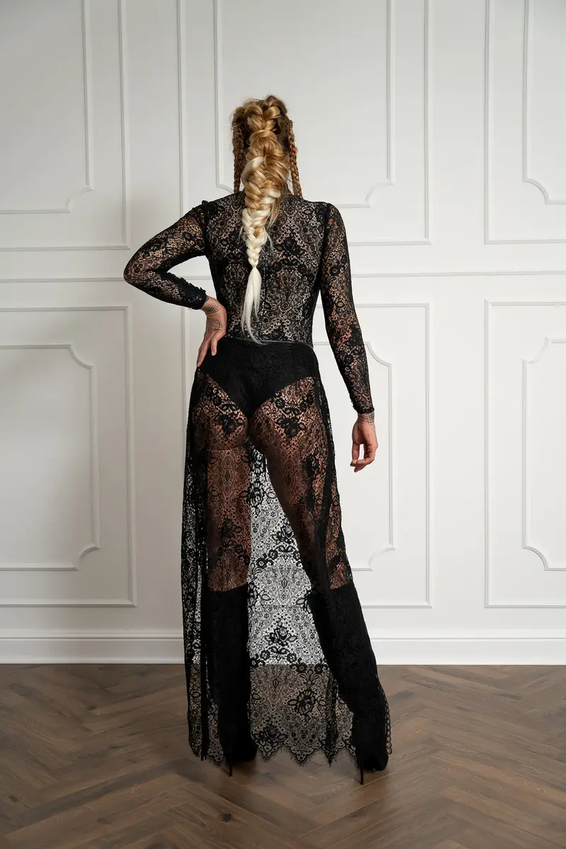 Overskirt long „Lace elegant“ – Foto 1
